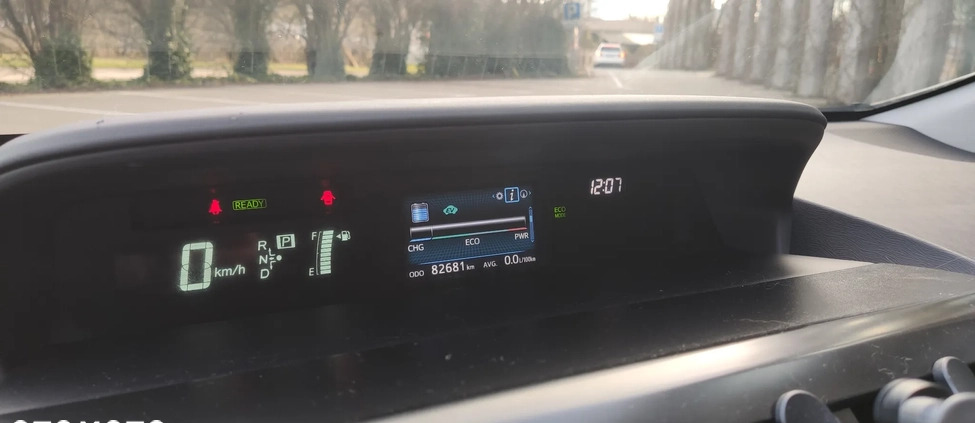 Toyota Prius+ cena 79900 przebieg: 82700, rok produkcji 2017 z Białystok małe 211